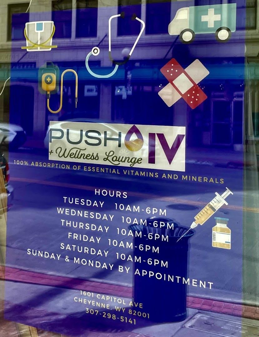PUSH IV & Wellness Lounge in Cheyenne, WY